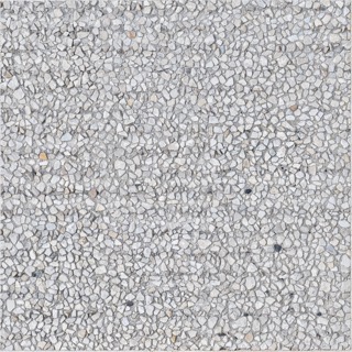 Grey exposed aggregate texture